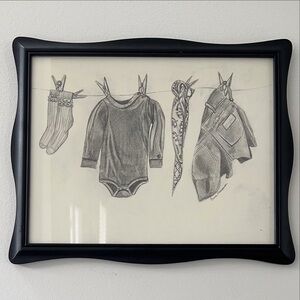 Original Erica Gensmer 14x11 Drawing -  Pencil